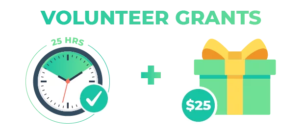 Volunteer grants are a common corporate giving program.