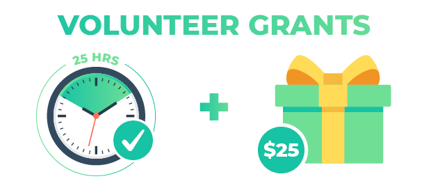 Volunteer grants are a common form of corporate philanthropy.