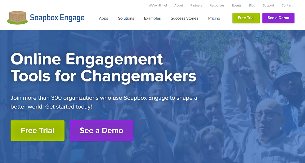 Learn more about Soapbox Engage, one of the top Salesforce apps for nonprofits.