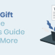 The article’s title, “Matching Gift Letters: The Nonprofit’s Guide to Raising More” next to an illustrated nonprofit professional typing on a laptop.