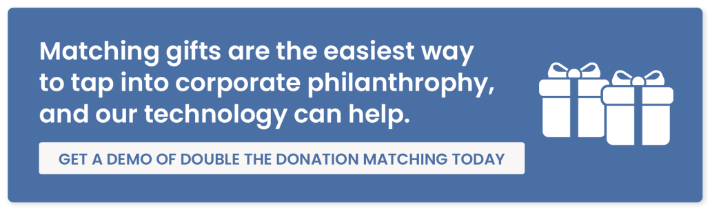 Click this image to see a demo of 360MatchPro and start leveraging workplace giving for your nonprofit.