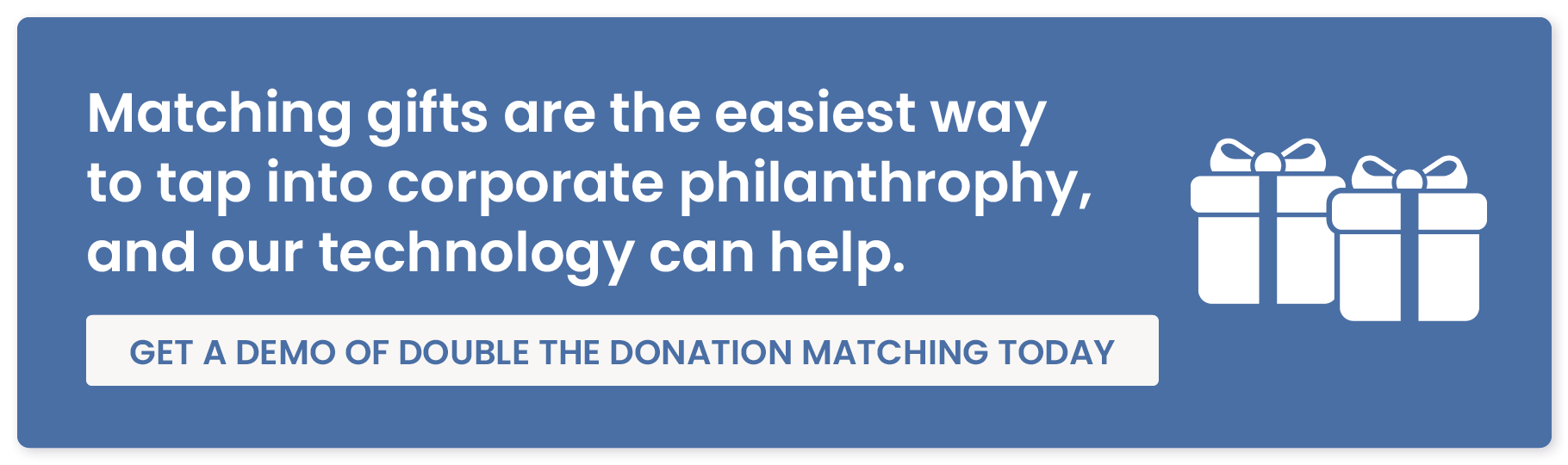 Raise more with Double the Donation's software and grant proposal templates.