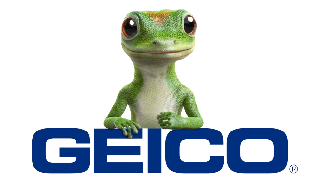 This image of the GEICO logo emphasizes the company’s annual workplace giving campaigns.