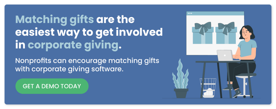 Get a demo of 360MatchPro so you can maximize corporate giving with matching gift software.