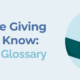 Corporate Giving Terms You Should Know Nonprofit Glossary
