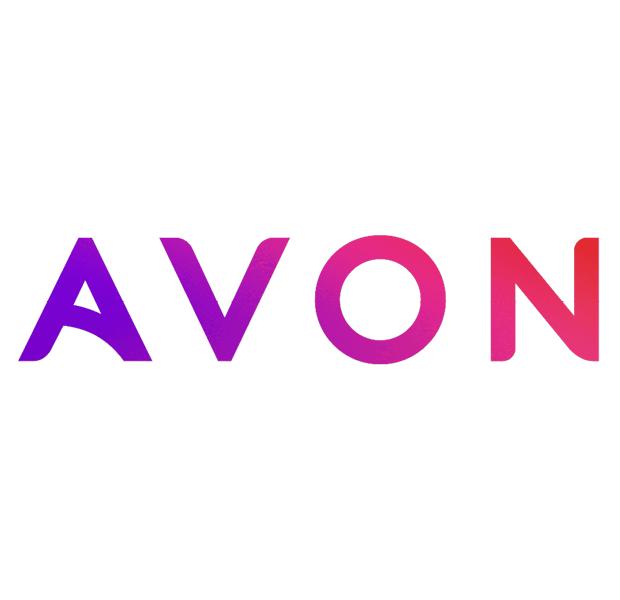 The matching gift company Avon's logo