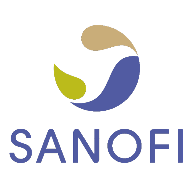 The matching gift company Sanofi's logo