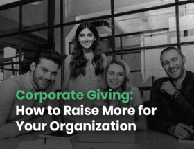 Click through to read how corporate giving can benefit both nonprofits and companies.