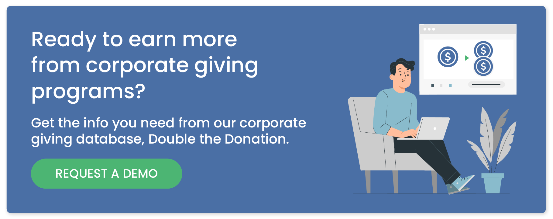 Ready to earn more from in-kind donations for nonprofits and more? Get started with Double the Donation.