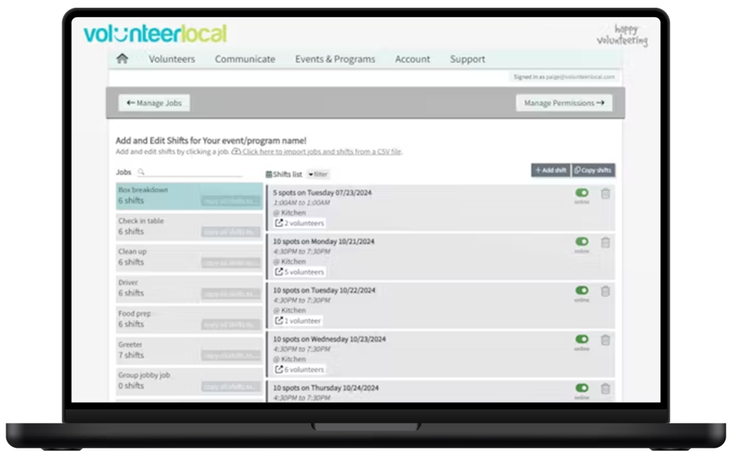 Volunteer Management Software_VolunteerLocal