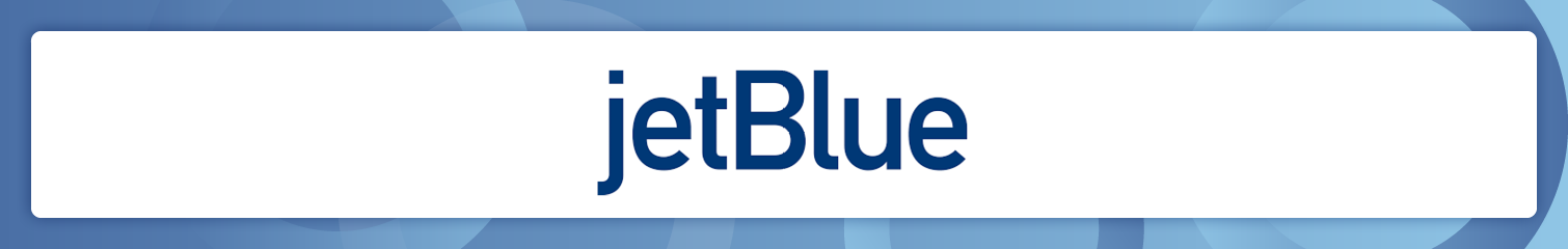 JetBlue's logo.