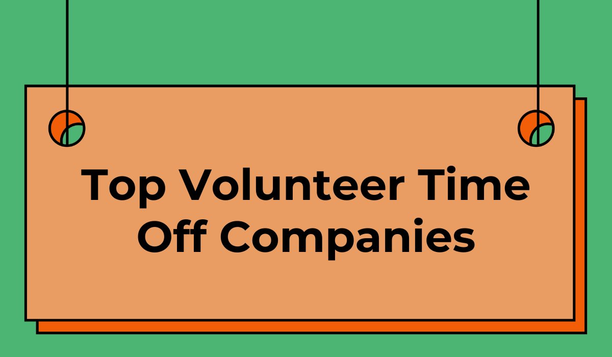 The best companies to approach for sponsorships includes top volunteer time off companies.