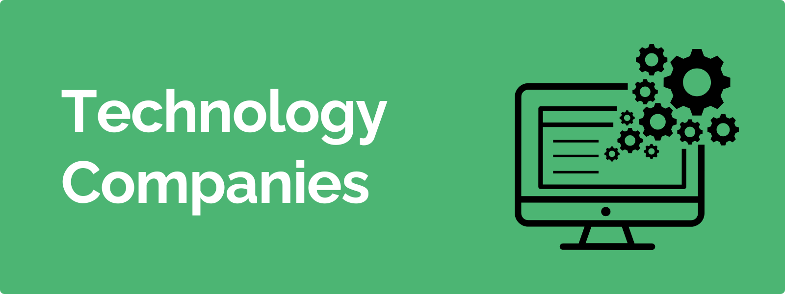 Technology companies' corporate donation programs list