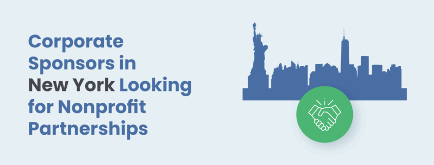 Corporate Sponsors in New York Looking for Nonprofit Partnerships