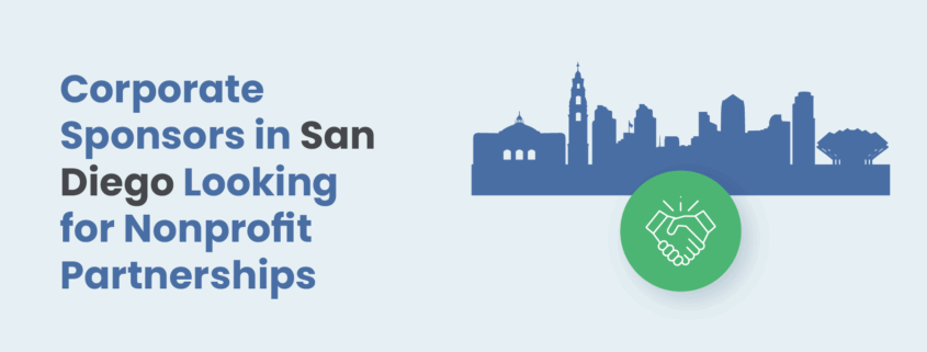 Corporate Sponsors in San Diego Looking for Nonprofit Partnerships