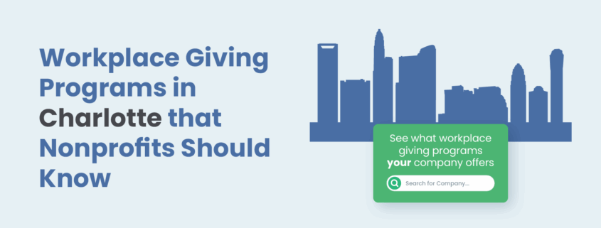 Workplace Giving Programs in Charlotte that Nonprofits Should Know
